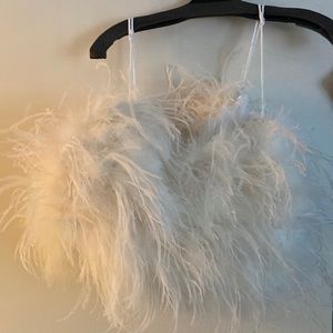 Banana Republic feather top